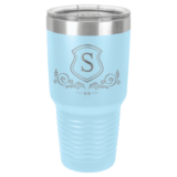 SKU: LTM7307 – Polar Camel 30 oz. Light Blue Vacuum Insulated Ringneck Tumbler with Clear Lid